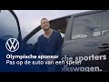 Pas op de auto van een Olympische Speler