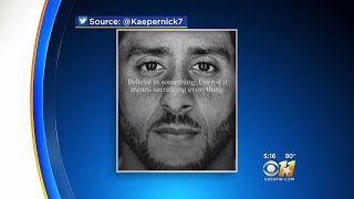 Kaepernick Featured In Nike's 30th Anniversary 'Just Do It' Campaign