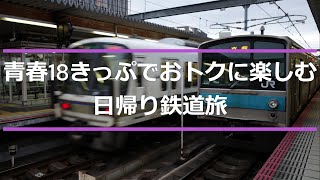 ＃165【旅行】【鉄道】青春18きっぷでおトクに楽しむ日帰り鉄道旅（第5日目最終日）/2023年の旅行は天赦日×一粒万倍日×甲子の日の最強開運日に日本最強のパワースポットへの参拝から/加太越え前面展望