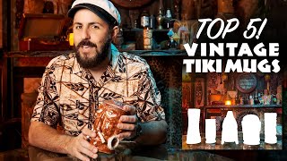 My Top 5 Vintage Tiki Mugs!