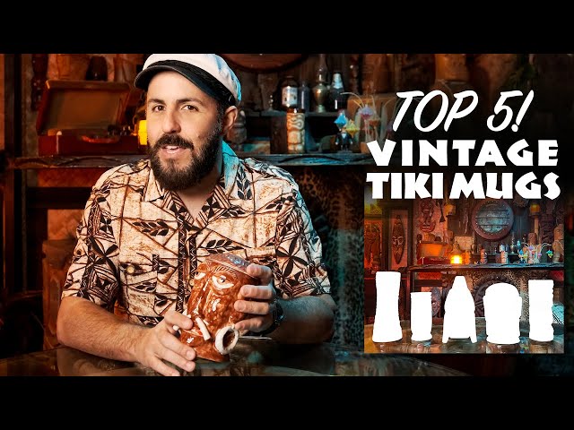 My Top 5 Vintage Tiki Mugs! - YouTube