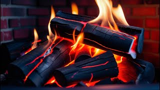 🔥Relaxation and Gentle Warmth – Stunning Blue Flame Fireplace with Soft Crackles in 4K Ambience. screenshot 5