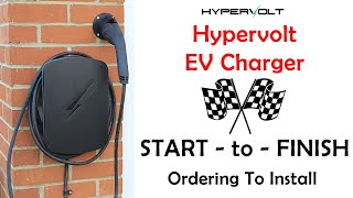 Hypervolt EV Charger Install from Start to Finish. Ordering to Install. Profile