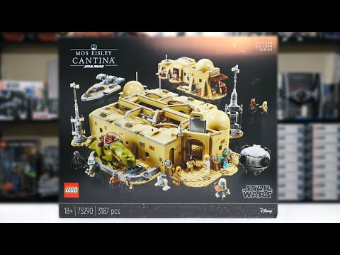 LEGO Star Wars 75290 MOS EISLEY CANTINA Review! (2020)