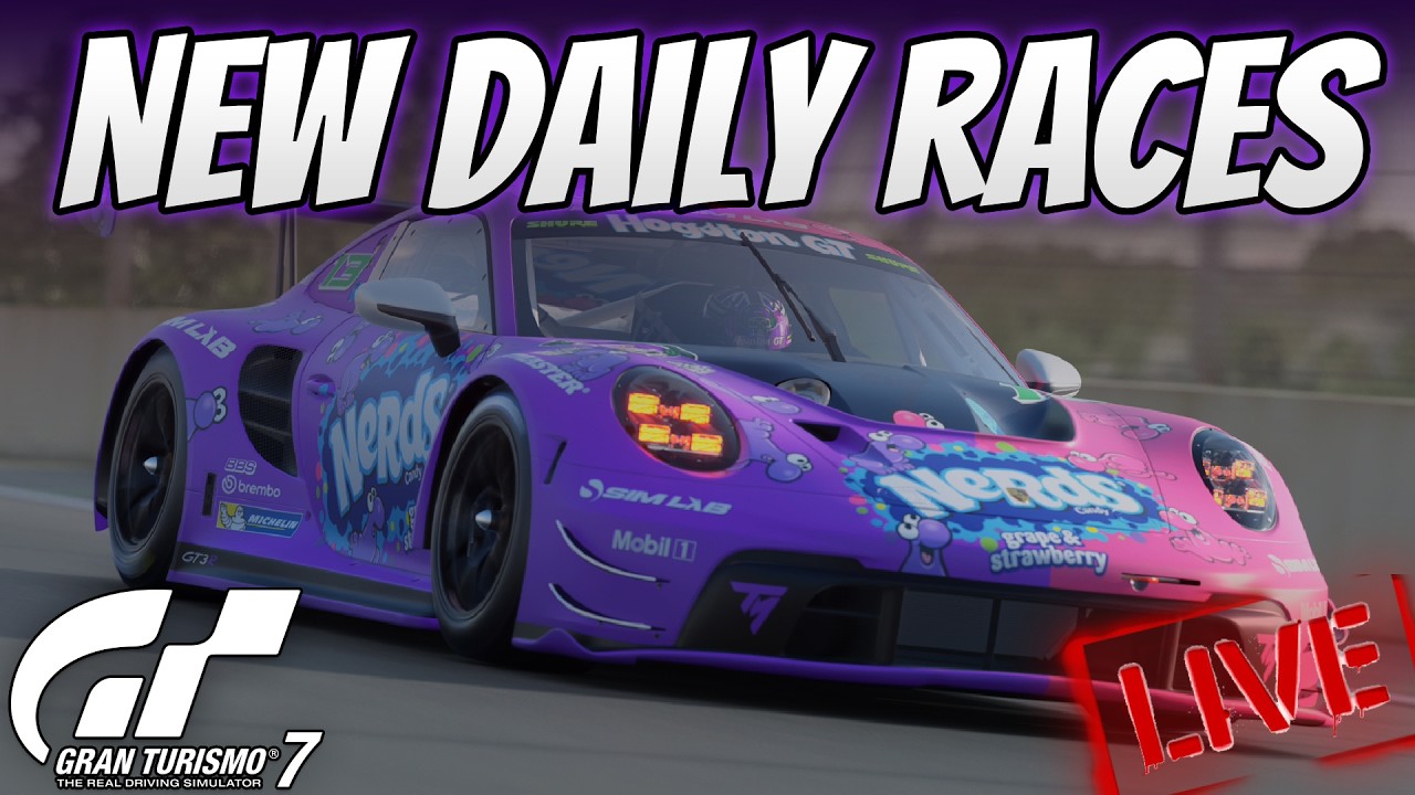 🔴GT7: New Daily Races Live! 🔴