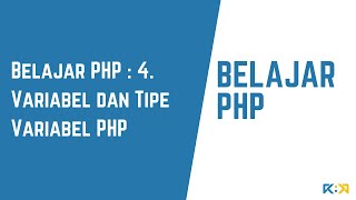 Celebrity Belajar PHP : 4. Variabel dan Tipe Variabel PHP Profile