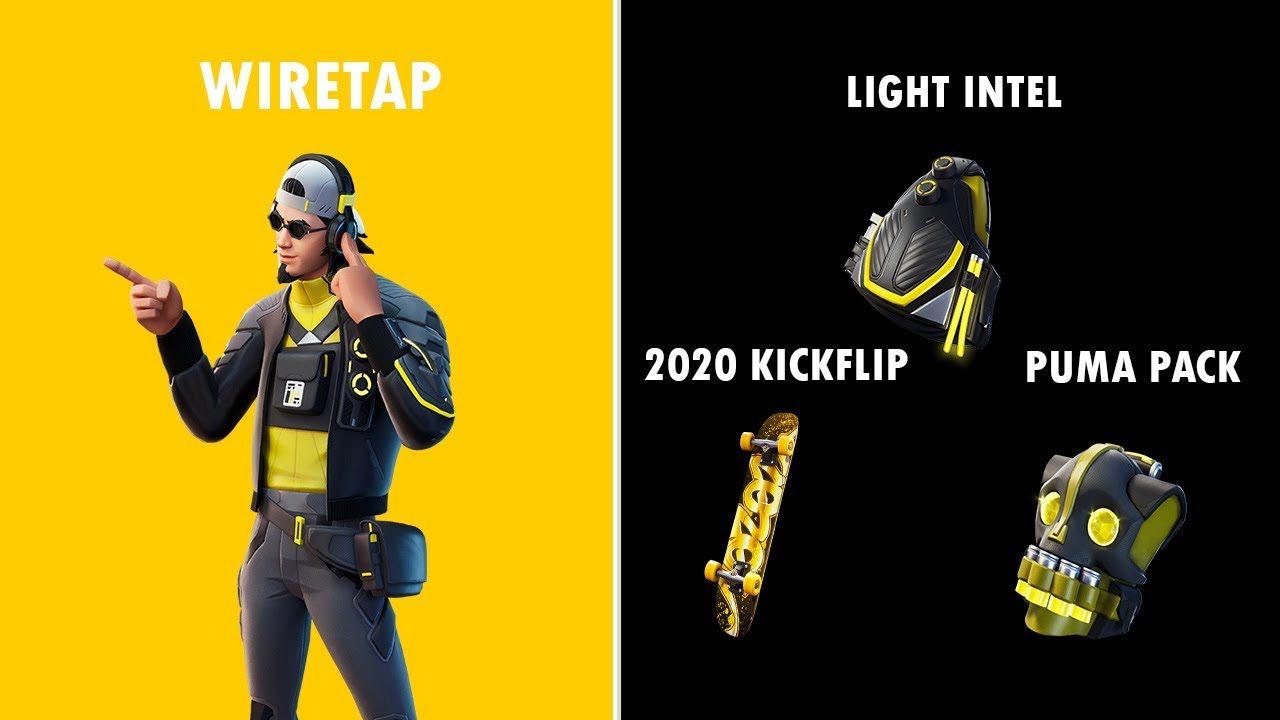BEST Combos with WIRETAP & LIGHT INTEL | Fortnite Wiretap Gameplay & Overview