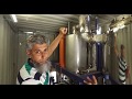 Swiss Plastic pyrolysis 40kg demonstration by Asad Farooqui