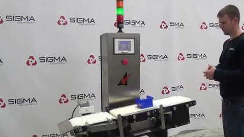 Alpha Checkweighers PW 12 8" Wide Checkweigher SIGMA Equipment