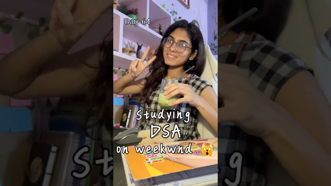 Day 64: Solving 8 Hard DSA Problems in One Day | Study With Me Weekend Edition