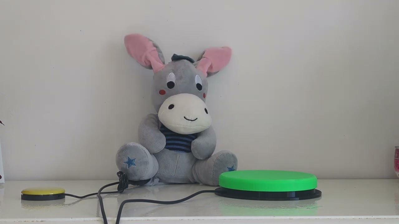 Jouet D'âne Parlant - Voix Répétitive Animal en Peluche, Cadeau Musical Interactif | Soft Speaking Companion pour Les Tout-Petits, Jouet Sonore pour Les Filles Garçons, Éducatif Jouet D'âne Parlant - Voix Répétitive Animal en Peluche, Cadeau Musical Interactif | Soft Speaking Companion pour Les Tout-Petits, Jouet Sonore pour Les Filles Garçons, Éducatif