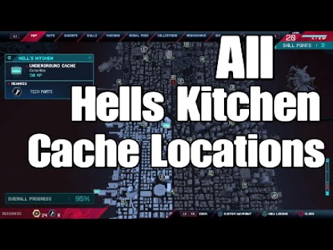 All Hells Kitchen Cache Locations| Spider-Man Miles Morales