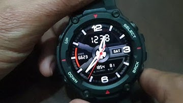 Amazfit T-Rex | How to Set Auto Pause Activity and Workout