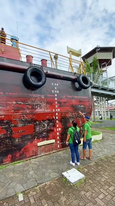 PLTD Apung di Tengah Kota #shorts #aceh #tsunami #PLTDApung #indonesia #exploreaceh