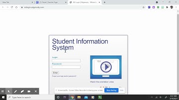 Logging into Edgenuity