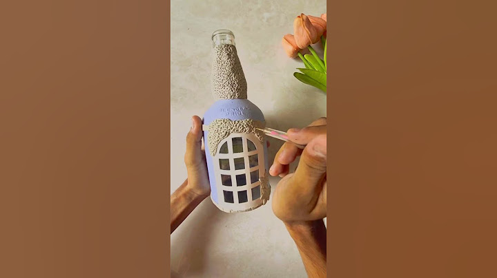 Turning trash into treasure! 💫 #BottleArt  #DIYBottleArt  #UpcycledArt  #RecycledCrafts  #ArtReels