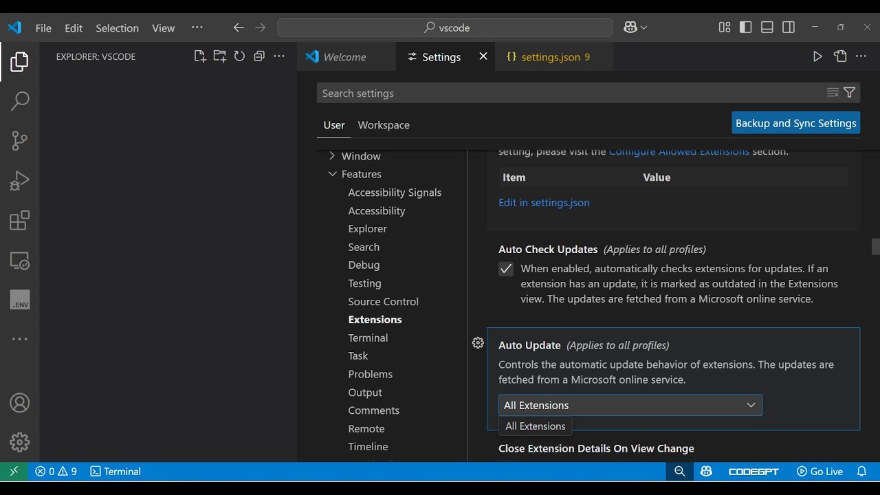 How to Disable Visual Studio Code Extensions Auto Update Feature to ...