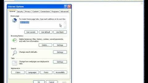 Clearing Your Browser