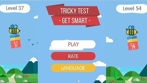 Tricky Test: Get Smart Solution Level 37 to 54| Best Trivia Games| APPS & GAME