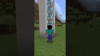 Minecraft Invisible Elevator 😱 #minecraft #shadowgamerrOp