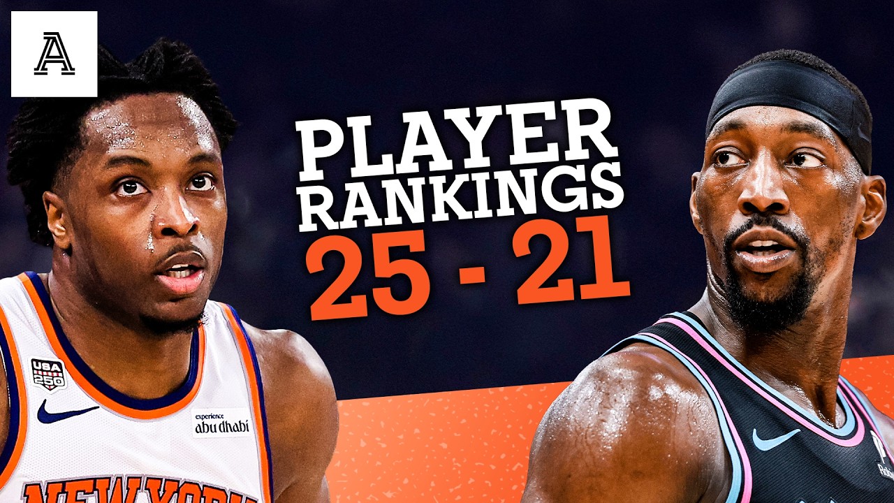 NBA Player Ranking: 25-21