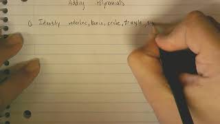 Adding Polynomials Perimeter