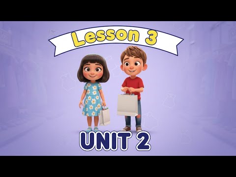 English KG2 Unit 2 Lesson 3