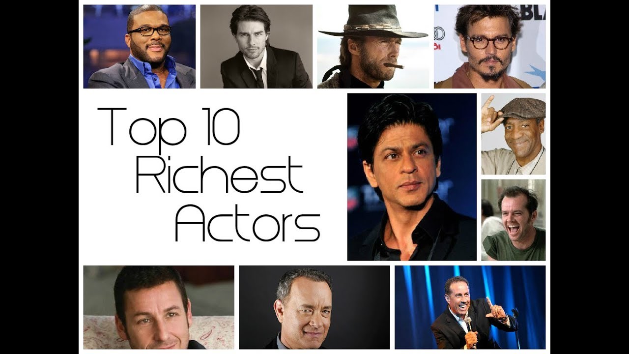 Top 10 Richest Actor In The World 2018 YouTube