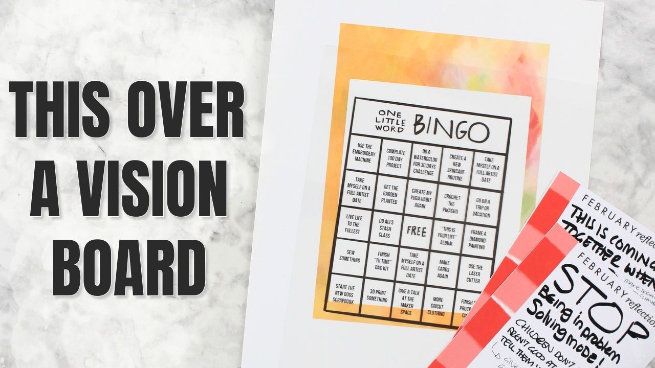 Почему в этом году я выберу карточку для бинго вместо доски визуализации желаний