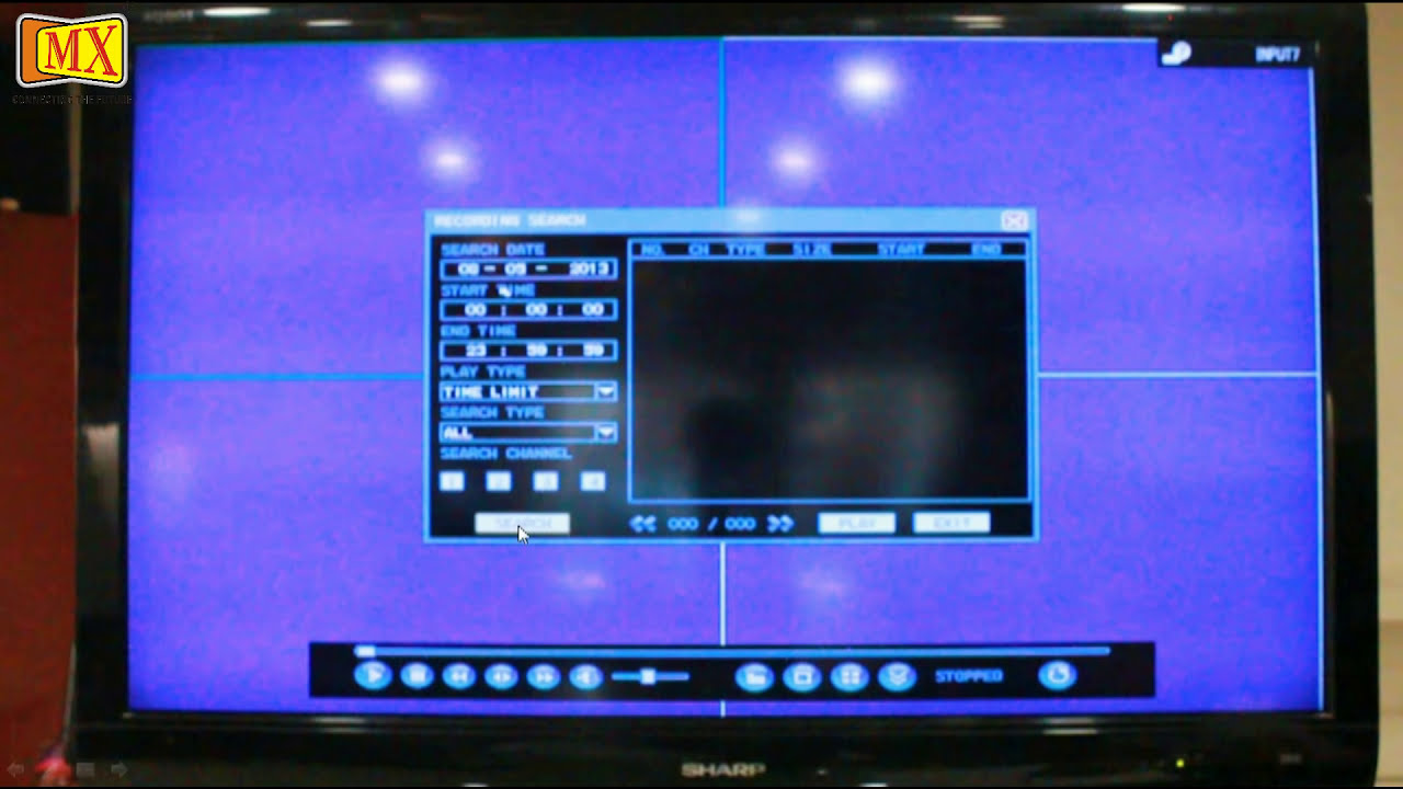 How To Playback Recording In CCTV Camera On Any Monitor YouTube