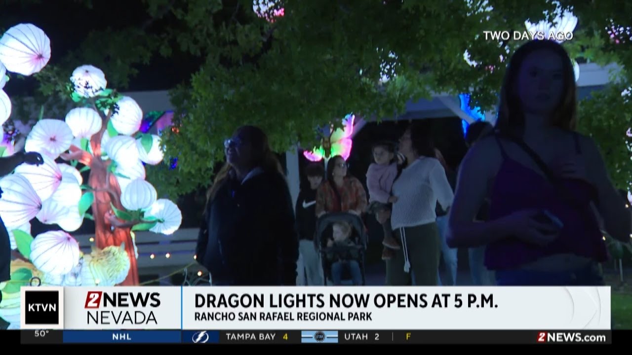 Dragon Lights Reno open extended hours due to daylight savings ending