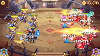 Idle Heroes whack-a-mole featuring SFX