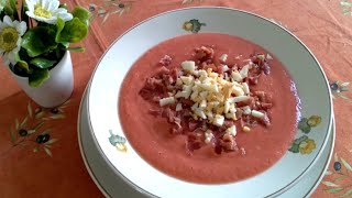 AUTENTICO Y DELICIOSO SALMOREJO CORDOBĖS/RECETA Andaluza.