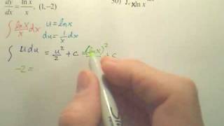 5.2d Natural Logarithmic Integration - Calculus