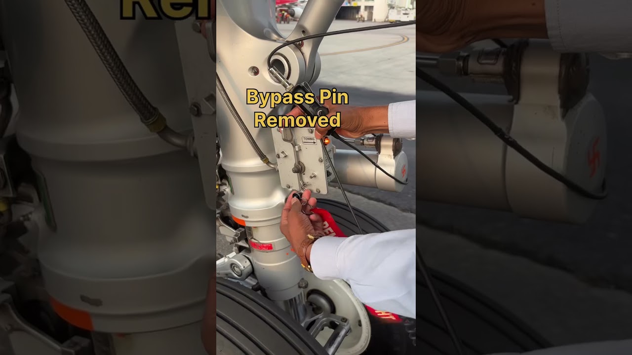 Disconnecting the tow bar 