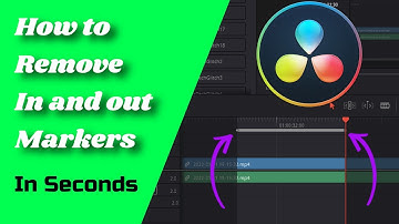 Davinci Resolve - How To Remove In and Out Markers, In Seconds