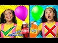 Ellie's Coke vs Mentos DIY Science Experiment at Home