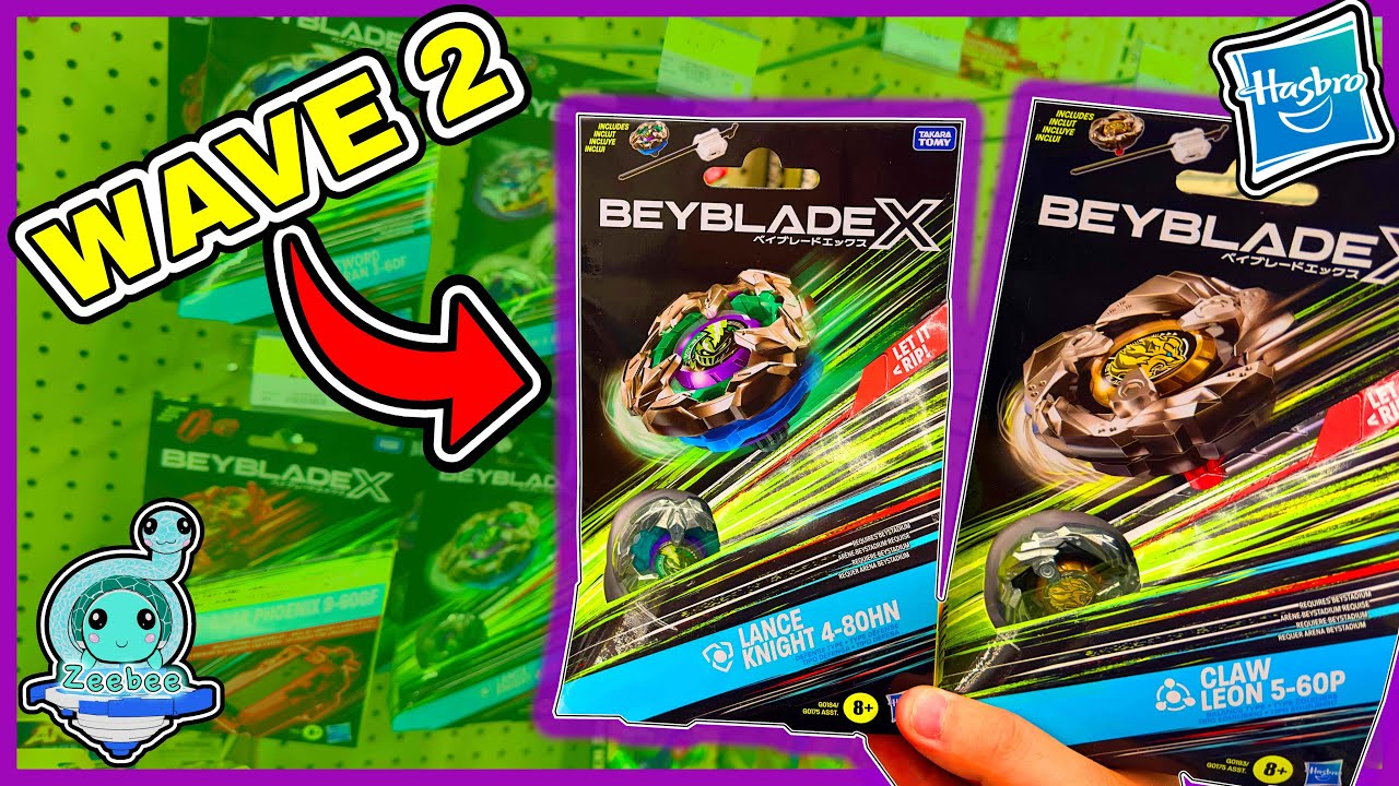 I Found NEW WAVE 2 HASBRO BEYBLADE X Starter Packs! Beyhunting #6