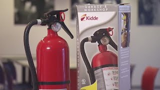 Consumer Reports investigates Kidde recall of its fire extinguishers