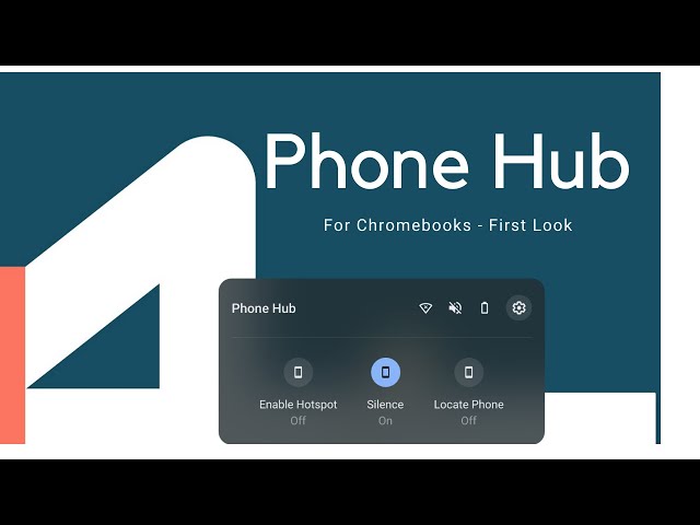 Chromebookの”Phone Hub”機能のアイコンがCanaryに登場 | HelenTech