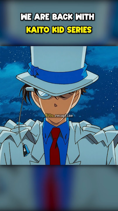 Kaito Kid Meets Detective Conan For The First Time In Case Closed Anime | It's Recap Time