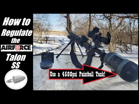 Video How to REGULATE the Airforce Airguns Talon SS to use a... - youtube