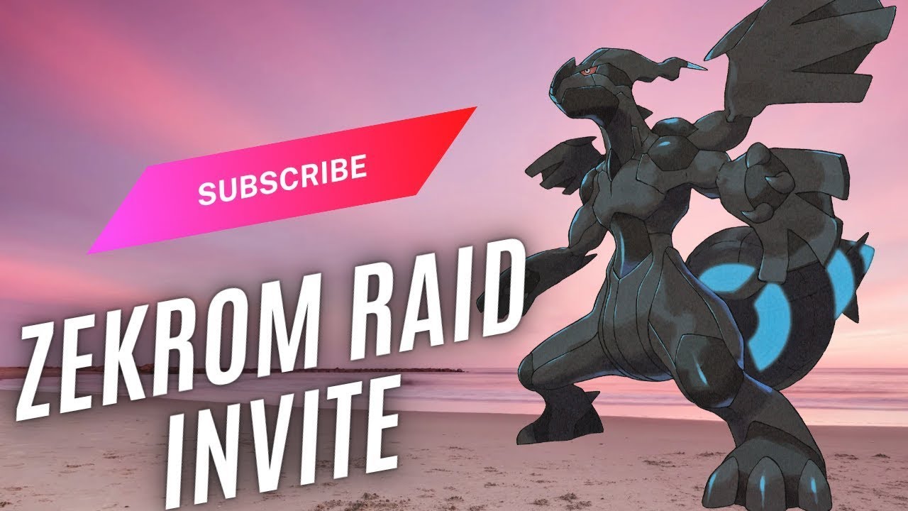 Zekrom and Mega | Raid Invite | G.B.L. | Rajlife