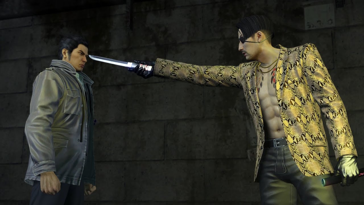 Taichi Suzuki vs Goro Majima First Fight (No Damage, Hard) - Yakuza Kiwami Mod