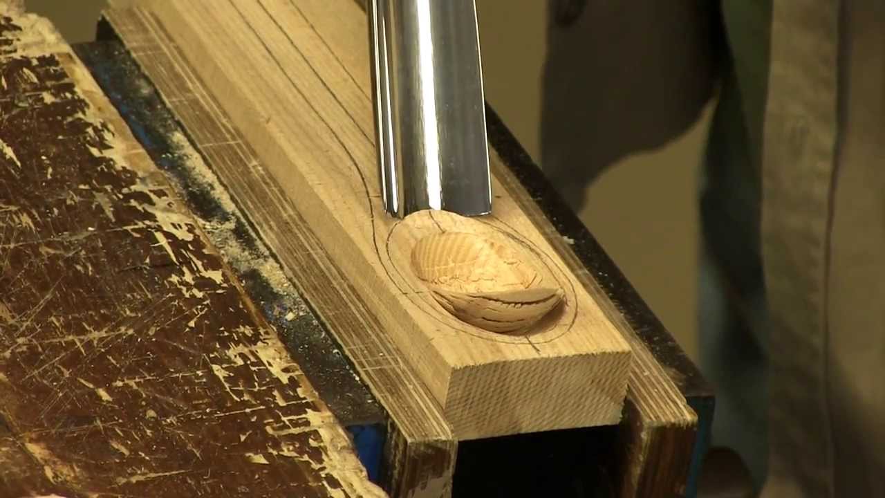 making a spoon with a gouge and spokeshave paul sellers
