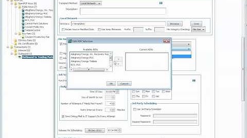 Step 5 Enter PGP parameters