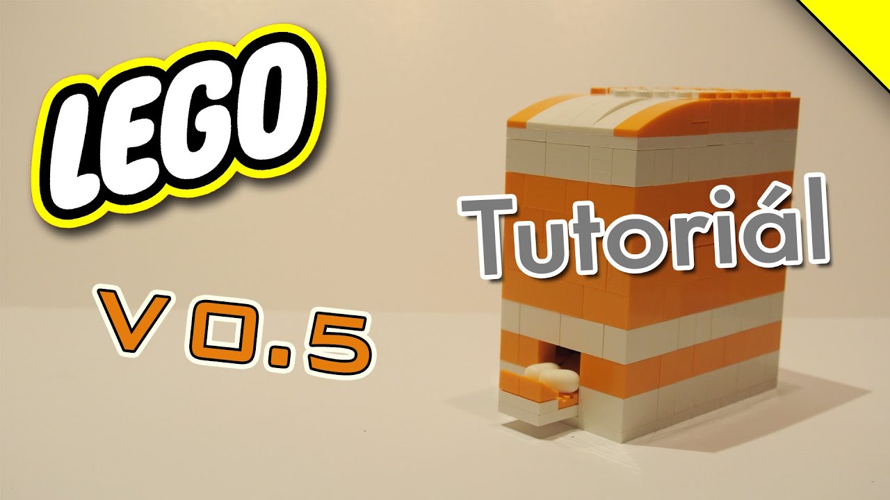 LEGO Tutoriál: Automat na bonbóny V0.5 - Jak to sestavit