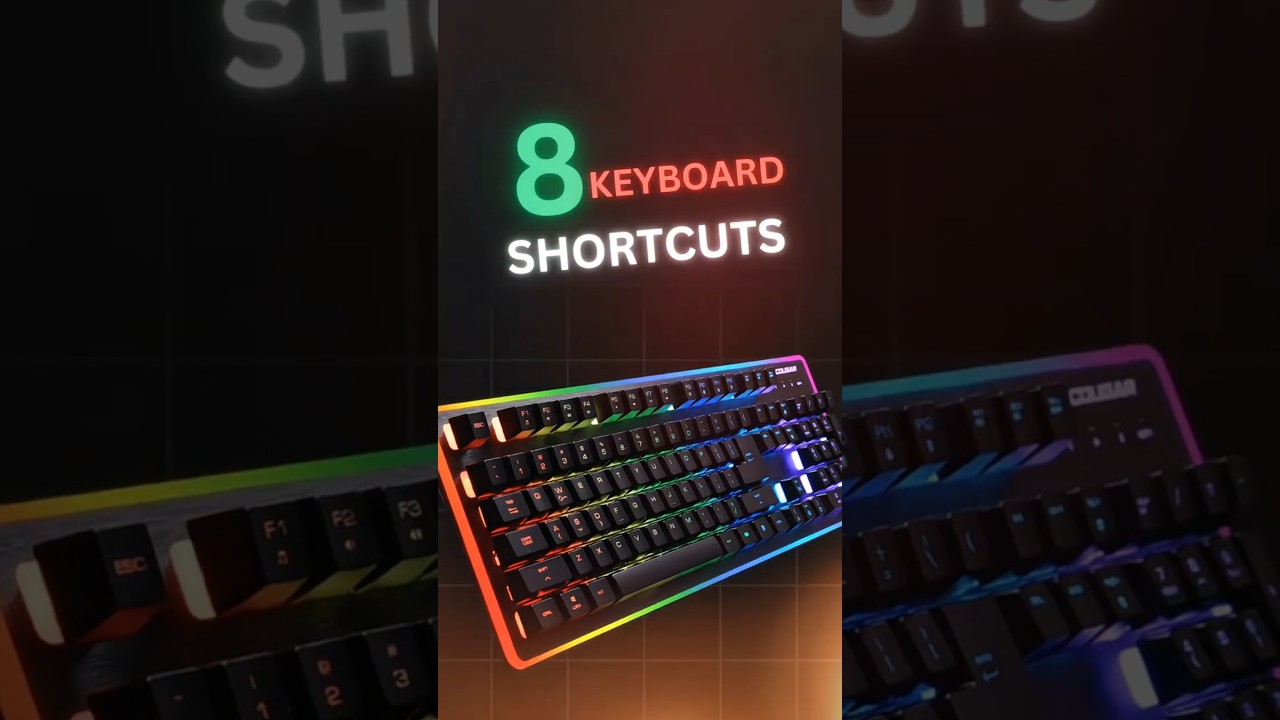 8 Must-Know Windows Keyboard Shortcuts to Boost Productivity 💻⚡ #windows11 #shorts