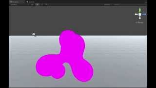 Mesh deformation blob with Unity