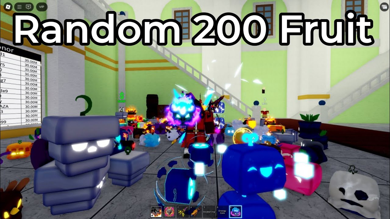 ខ្ញុំបានបំបែកកំណត់ត្រា 200 Fruit នៅក្នុង BloxFruit Roblox[BloxFruit]